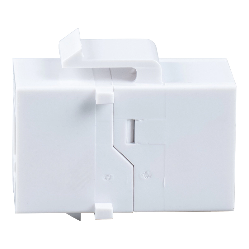 Nieekranowany łącznik liniowy RJ45 C6A (z czterema małymi wspornikami) SM-2033C6A Nieekranowany łącznik liniowy RJ45 C6A (z czterema małymi wspornikami) SM-2033C6A