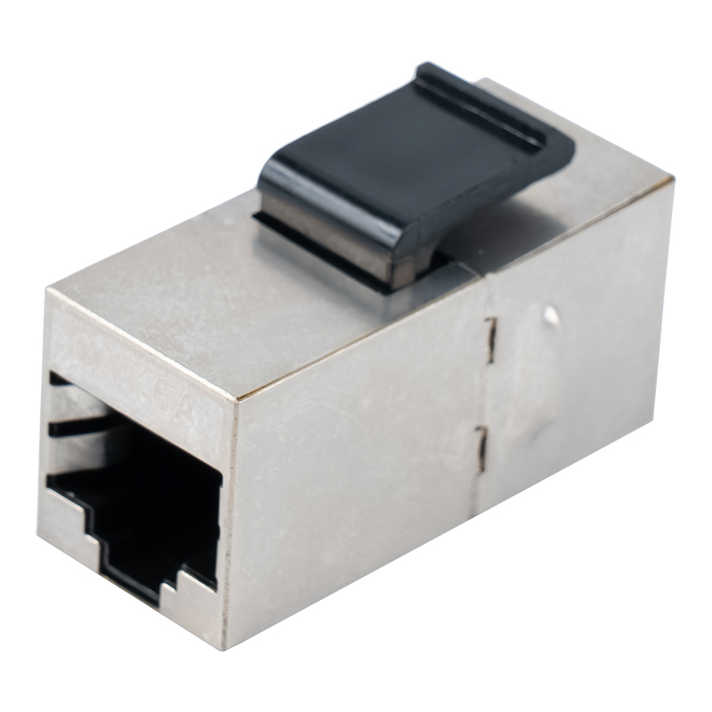 Ekranowany łącznik liniowy C6 RJ45 (z plastikowym klipsem) SM-2034SC6 Ekranowany łącznik liniowy C6 RJ45 (z plastikowym klipsem) SM-2034SC6