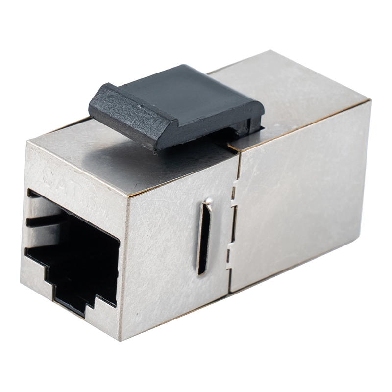 Ekranowany łącznik liniowy C6 RJ45 (z plastikowym klipsem) SM-2034SC6