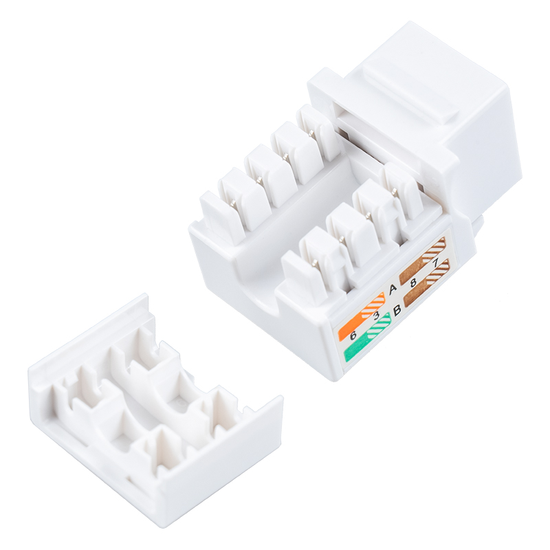 Nieekranowane gniazdo modułowe Cat6 90° SM-2053H8C6 Nieekranowane gniazdo modułowe Cat6 90° SM-2053H8C6