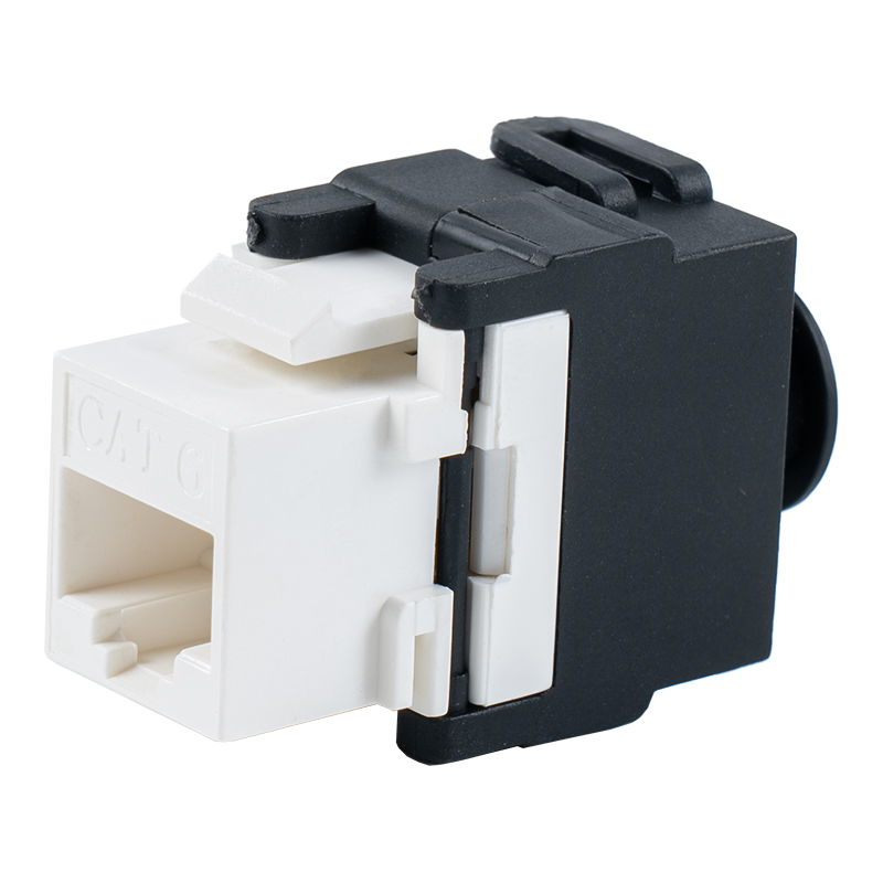 Nieekranowane gniazdo modułowe Cat6 180° bez użycia narzędzi (typ flip-open) SM-2336H8C6 Nieekranowane gniazdo modułowe Cat6 180° bez użycia narzędzi (typ flip-open) SM-2336H8C6