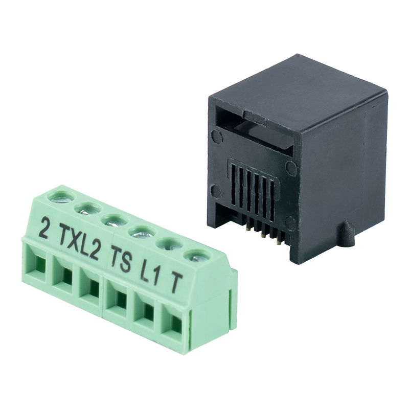 Nieekranowane gniazdo Keystone C3 (typ 6P6C) SM-2352T6C3