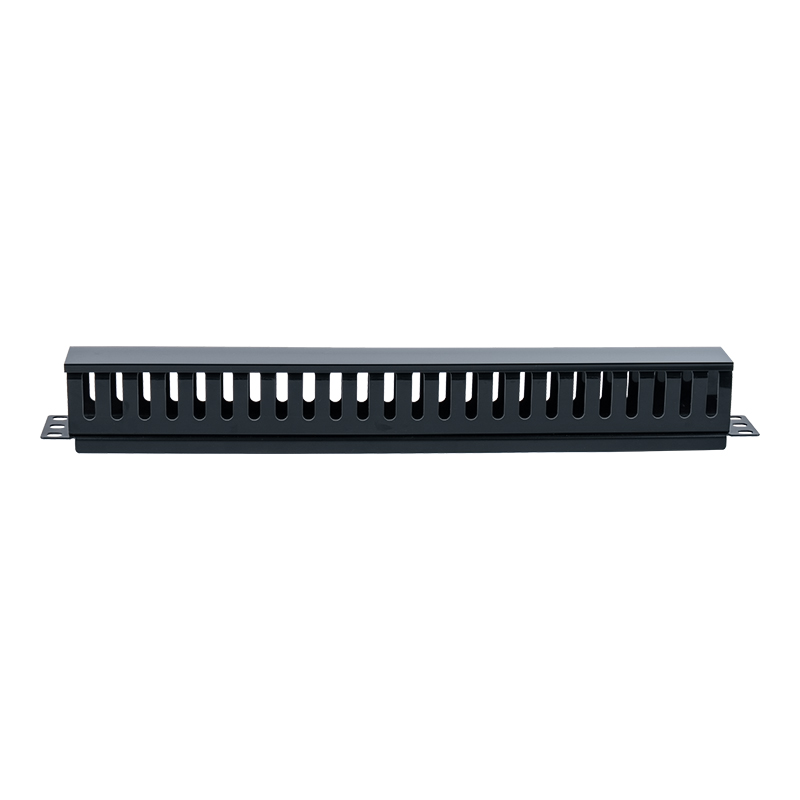 19-calowy plastikowy stojak do zarządzania kablami 1U (24 porty) SP-3050-1U 19-calowy plastikowy stojak do zarządzania kablami 1U (24 porty) SP-3050-1U