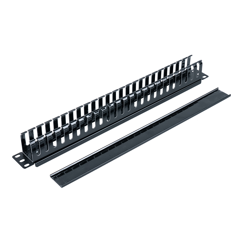 19-calowy plastikowy stojak do zarządzania kablami 1U (24 porty) SP-3050-1U 19-calowy plastikowy stojak do zarządzania kablami 1U (24 porty) SP-3050-1U