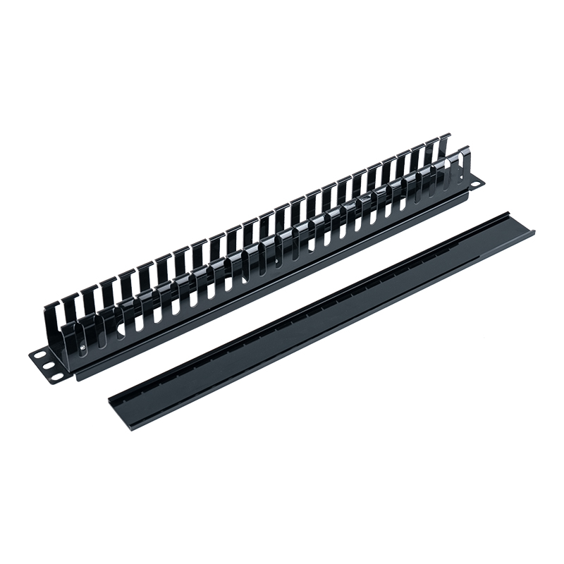19-calowy plastikowy stojak do zarządzania kablami 1U (24 porty) SP-3050-1U 19-calowy plastikowy stojak do zarządzania kablami 1U (24 porty) SP-3050-1U