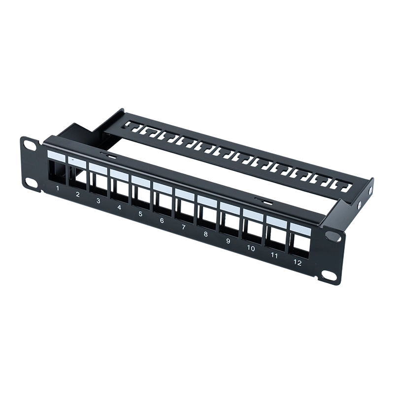 10-calowa 12-portowa ekranowana rama dystrybucji powietrza SP-3252S-12P