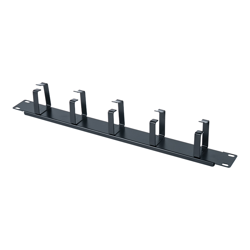 19-calowy stojak do zarządzania kablami 1U (5 metalowych pierścieni) SP-3630-1U