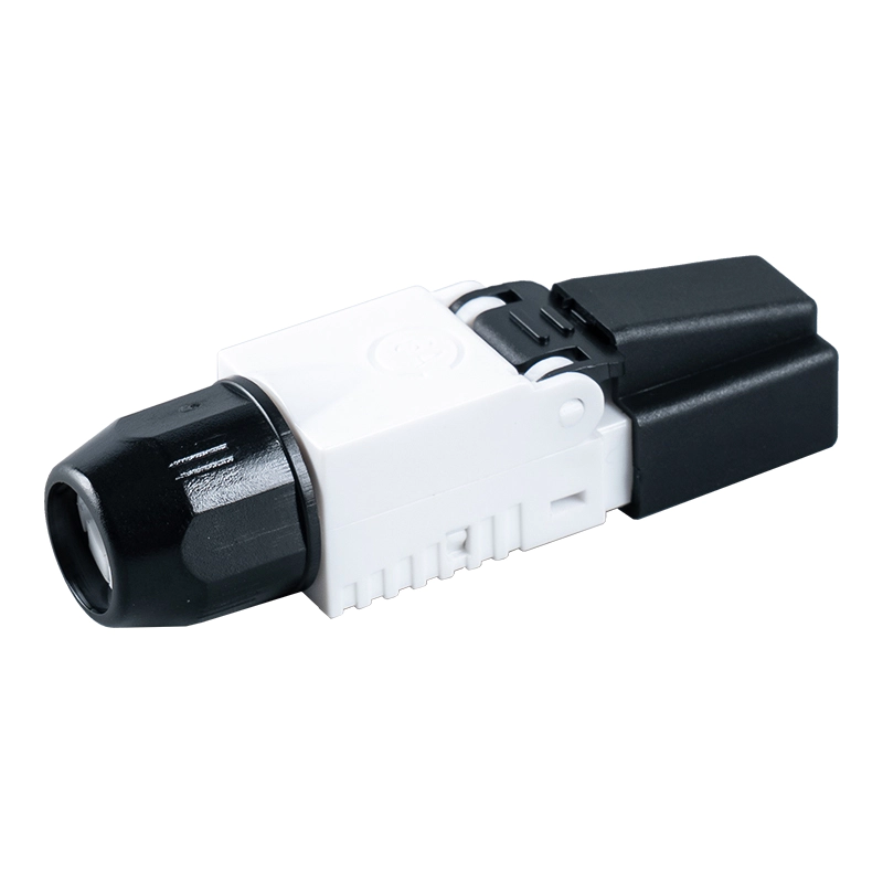 Nieekranowane złącze RJ45 Cat7 bez użycia narzędzi (z plastikowymi nakładkami na główce) RJ-G50U-1-C7